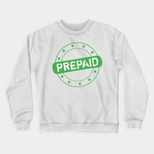 Prepaid Stamp Icon Crewneck Sweatshirt